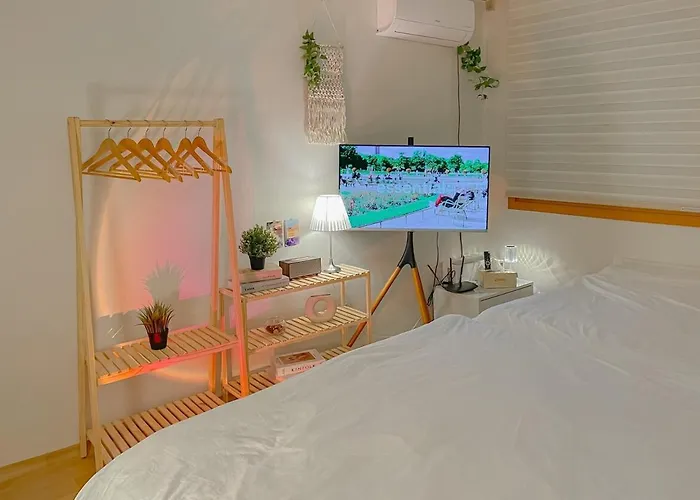 New#yeadam Stay#5 Minutes From Swimming Area#gwangalli#maximum 5 People#free Netflix#nearby Amenities Пусан